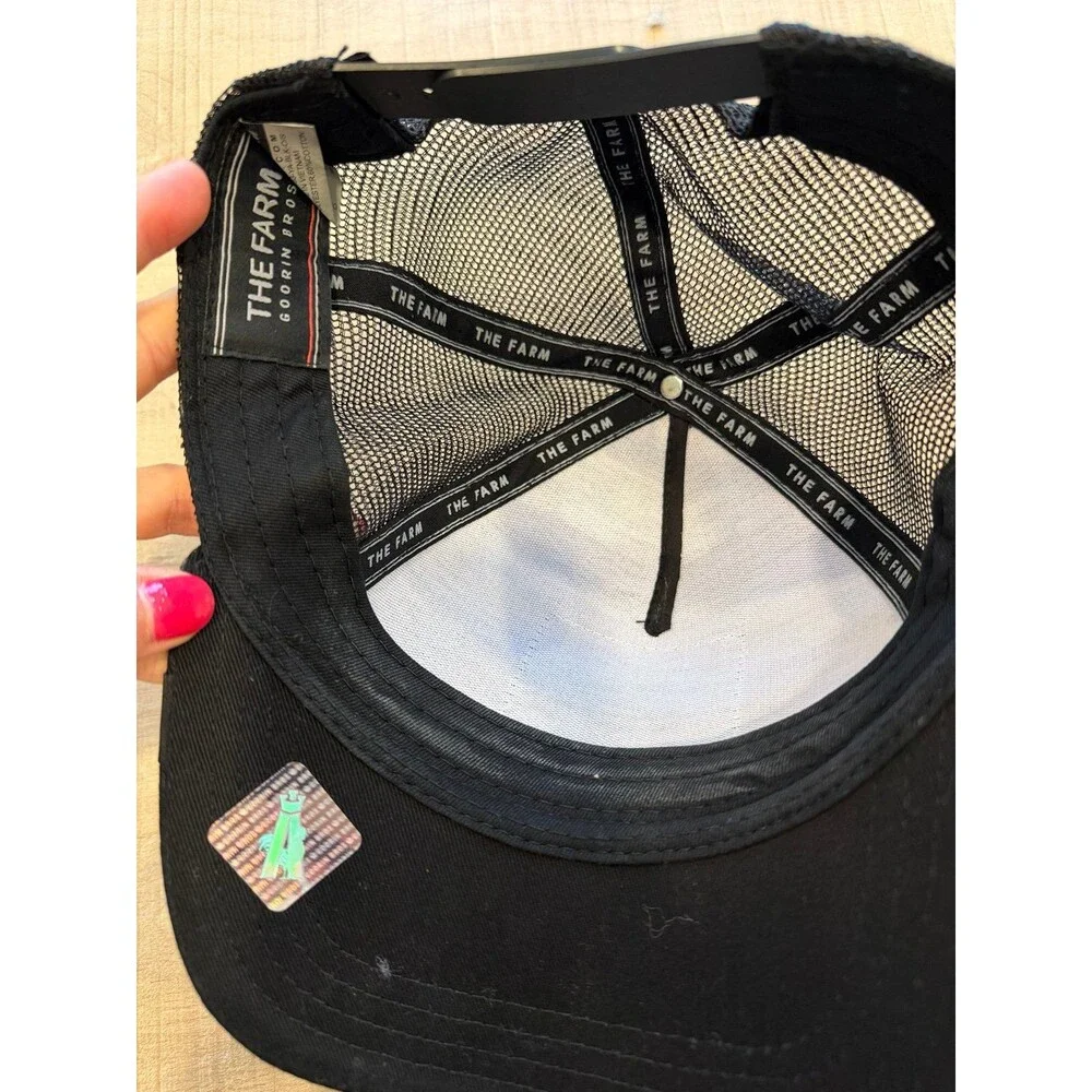 Goorin Bros The Stallion Trucker Hat - Black Stallion